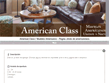 Tablet Screenshot of americanclass.net