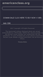 Mobile Screenshot of americanclass.org